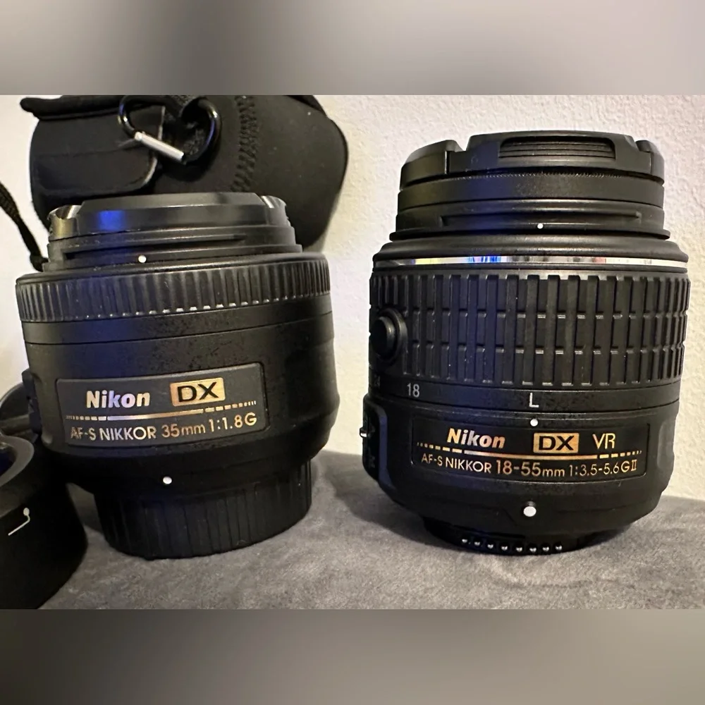 Nikon d5500 barely